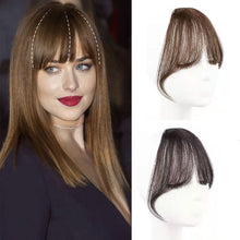 Load image into Gallery viewer, Bangs Wig Piece Lightweight Air Bangs Wig Piece Female Forehead Wig Piece Synthetic Fake Air Bangs Hair Styling Tools
