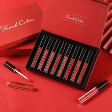 Load image into Gallery viewer, 8pcs Eight Velvet Matte Lip Glaze Set Lipstick Long lasting Moisturizing Not Easy to Stain Cup Coloring Waterproof Student Lipstick
