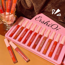 Load image into Gallery viewer, 10pcs/set Matte Lip Glaze Waterproof Velvet Lipstick Matte Non-fading Long Lasting Lip Gloss Lip Makeup Cosmetics
