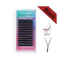 Load image into Gallery viewer, Soft Grafting Eyelashes Matte Curly Interlaced Y-shaped Eyelashes Long Thick Eye Lash Extension Beauty Makeup Tool
