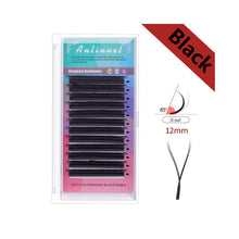 Load image into Gallery viewer, Soft Grafting Eyelashes Matte Curly Interlaced Y-shaped Eyelashes Long Thick Eye Lash Extension Beauty Makeup Tool
