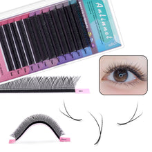 Load image into Gallery viewer, Soft Grafting Eyelashes Matte Curly Interlaced Y-shaped Eyelashes Long Thick Eye Lash Extension Beauty Makeup Tool
