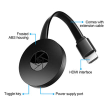 Load image into Gallery viewer, Wireless HDMI Mirroring Multiple Device Mobile Phoneconnected To TV HD 1080P Projection Computer Ipad WIFI Live Screen Projector
