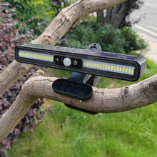Load image into Gallery viewer, Waterproof Solar Led Lamp with Red Blue Flash Warning Light Fence Hanging Solar Warning Lamp Garden Landscape Decorative Lamp Home Outdoor Garden Solar Lighting
