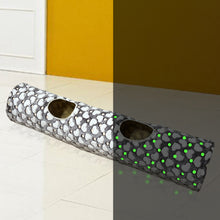 Load image into Gallery viewer, Cat Channel Soft Foldable Moon Star Kitten Luminous Tunnel Pet Collapsible Hideout Tunnel Tube with Plush Ball for Small Animals
