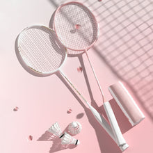 Load image into Gallery viewer, Badminton Racket Set Ultralight Iron Alloy Adult Match Training Racket With Racket Bag And 3 Badmintons
