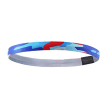 Load image into Gallery viewer, 1PC Yoga Fitness Thin Headband Sweat Absorbing Elastic Band With Silicone Non-Slip Breathable Bandeau
