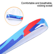 Load image into Gallery viewer, 1PC Yoga Fitness Thin Headband Sweat Absorbing Elastic Band With Silicone Non-Slip Breathable Bandeau
