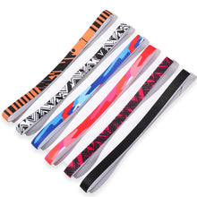 Load image into Gallery viewer, 1PC Yoga Fitness Thin Headband Sweat Absorbing Elastic Band With Silicone Non-Slip Breathable Bandeau
