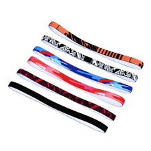 Load image into Gallery viewer, 1PC Yoga Fitness Thin Headband Sweat Absorbing Elastic Band With Silicone Non-Slip Breathable Bandeau

