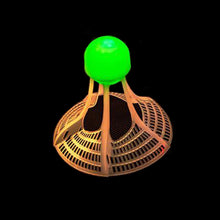 Load image into Gallery viewer, 1PC Night Luminous Windproof Badminton Ball With LED Light Outdoor Nylon Plastic Ball For Badminton Training
