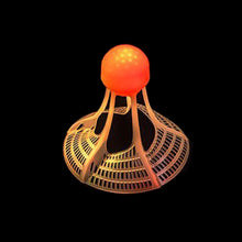 Load image into Gallery viewer, 1PC Night Luminous Windproof Badminton Ball With LED Light Outdoor Nylon Plastic Ball For Badminton Training
