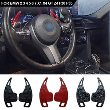 Load image into Gallery viewer, Pair Car Steering Wheel Paddle Shifter Gear Shift Paddles Extension Accessories For BMW 2 3 4 5 6 7 X1 X4 GT Z4 F30 F35
