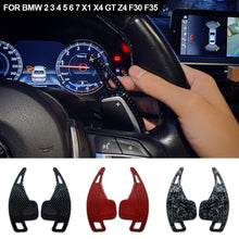 Load image into Gallery viewer, Pair Car Steering Wheel Paddle Shifter Gear Shift Paddles Extension Accessories For BMW 2 3 4 5 6 7 X1 X4 GT Z4 F30 F35
