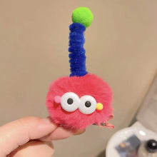 Load image into Gallery viewer, Cartoon Hair Clip Kids Cute Plush Fur Ball Twisting Stick Childrem Hair Pin Barrette Boys Girls Headwear Hair Accessories
