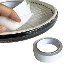 Load image into Gallery viewer, 1Roll 5M*3.5CM TPU Transparent Tennis Racket Head Sticker Anti-Scratch Anti-Friction Shock Reduction Bezel Protection Tape
