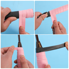 Load image into Gallery viewer, Anti Slip Original Tennis Overgrip Tennis Racket Sweatband Grips Padel Shock Absorption Grip Tape Badminton Training Accessories
