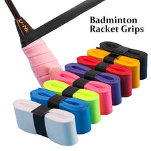 Load image into Gallery viewer, Anti Slip Original Tennis Overgrip Tennis Racket Sweatband Grips Padel Shock Absorption Grip Tape Badminton Training Accessories
