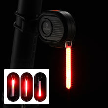 Load image into Gallery viewer, Bicycle Tail Light Mountain Road Rear Bike Running Light USB Rechargeable LED Light Warning Lamp for Bike Riding Accessories
