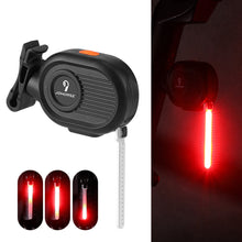 Load image into Gallery viewer, Bicycle Tail Light Mountain Road Rear Bike Running Light USB Rechargeable LED Light Warning Lamp for Bike Riding Accessories
