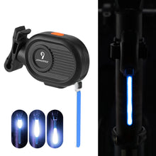 Load image into Gallery viewer, Bicycle Tail Light Mountain Road Rear Bike Running Light USB Rechargeable LED Light Warning Lamp for Bike Riding Accessories
