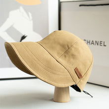 Load image into Gallery viewer, Summer Wide Brim Fisherman Hat Women Foldable Sunshade Visors Fisherman Cap Female Adjustable Outdoor Sports Bucket Panama Cap

