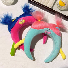 Load image into Gallery viewer, Creative Hairstyle Hair Hoop Funny Ugly Doll Hair Band Y2K Cartoon Soft Fleece Headband Washing Face Hair Holder Accessories
