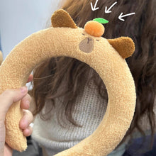 Load image into Gallery viewer, Creative Hairstyle Hair Hoop Funny Ugly Doll Hair Band Y2K Cartoon Soft Fleece Headband Washing Face Hair Holder Accessories
