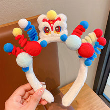 Load image into Gallery viewer, Creative Hairstyle Hair Hoop Funny Ugly Doll Hair Band Y2K Cartoon Soft Fleece Headband Washing Face Hair Holder Accessories
