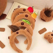 Load image into Gallery viewer, Creative Hairstyle Hair Hoop Funny Ugly Doll Hair Band Y2K Cartoon Soft Fleece Headband Washing Face Hair Holder Accessories
