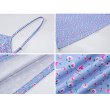 Load image into Gallery viewer, 2024 Trendy Retro Sexy Sleeveless Floral Printed Bodycon Backless Slip Long Dress Summer Casual Women Low Cut Bodycon Maxi Dress for Club Party
