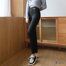 Load image into Gallery viewer, Winter Women Leggings Elastic Warm Pants Hight Waist Leggings Women Solid Color Legging Comfortable Keep Warm Stretchy Legging
