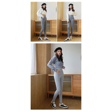 Load image into Gallery viewer, Winter Women Leggings Elastic Warm Pants Hight Waist Leggings Women Solid Color Legging Comfortable Keep Warm Stretchy Legging

