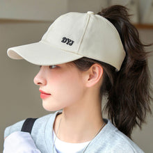 Load image into Gallery viewer, Summer Half Empty Top Hat Women Cotton Adjustable Visor UV Protection Solid Color Sports Caps Sunscreen Hiking Cap
