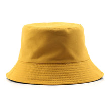 Load image into Gallery viewer, Summer New Cotton TwoSided Fisherman Hats Solid Color Bucket Hat Unisex Cap Sun Hats Outdoor Hat Panama Hat Sun Cap
