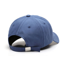 Load image into Gallery viewer, Adjustable Hat M letter Embroidery Peaked Cap Casual Outdoor Plain Baseball Unisex Cap Baseball Basic Cap Solid Color Cotton Sunhat
