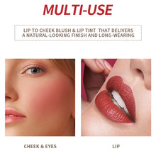 Load image into Gallery viewer, Lip To Cheek Blush &amp; Lip Tint Matte Lip Mud Lipstick Lip Glaze Non-fading Waterproof and Sweatproof Lip Gloss 6 Colors
