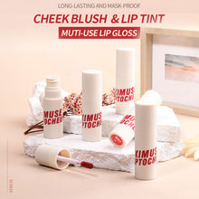 Load image into Gallery viewer, Lip To Cheek Blush &amp; Lip Tint Matte Lip Mud Lipstick Lip Glaze Non-fading Waterproof and Sweatproof Lip Gloss 6 Colors
