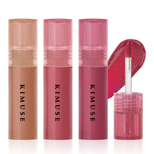 Load image into Gallery viewer, Gleamy Gloss Lip Stain Mirror Surface Finish Long-wearing &amp; non stick cup Liquid Lipstick Lightweight Moisturizing Waterproof Lip Tint Lip Golss
