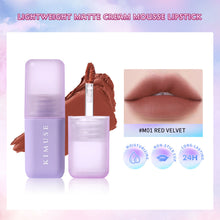 Load image into Gallery viewer, Lightweight Matte Cream Mousse Lipstick Liptint Waterproof Matte Hydrating Lip Gloss Non-stick Cup Long Lasting Lips Makeup 9 Colors
