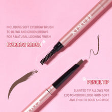 Load image into Gallery viewer, Double-headed Eyebrow Pencil Long-wear Skinny Brow Pencil Makeup Tint Natural Eyebrow Waterproof and Sweat Resistant

