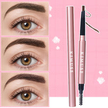 Load image into Gallery viewer, Double-headed Eyebrow Pencil Long-wear Skinny Brow Pencil Makeup Tint Natural Eyebrow Waterproof and Sweat Resistant
