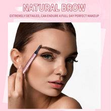 Load image into Gallery viewer, Double-headed Eyebrow Pencil Long-wear Skinny Brow Pencil Makeup Tint Natural Eyebrow Waterproof and Sweat Resistant
