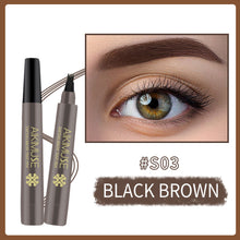 Load image into Gallery viewer, Eyebrow Pencil Four-head bifurcation Four eyebrow pencil Natural Waterproof Long-lasting Anti-smudge Eyebrow Pencil Cosmetics
