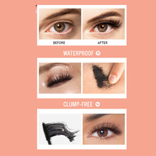 Load image into Gallery viewer, Mascara 3D Black Curl Waterproof Long Lasting Thick Lengthening Eye Makeup Black Waterproof Sweatproof Mascara Makeup Cosmetics
