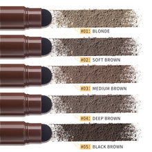 Load image into Gallery viewer, 5 Colors Eyebrow Powder Hairline Powder Waterproof Sweatproof Long Lasting Eyebrow Powder Hair Filling Coverage Cosmetics
