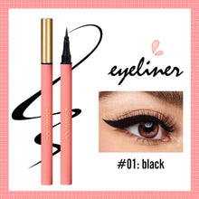 Load image into Gallery viewer, Eyeliner Black Brown Evenly Pigmented Long Lasting Slim Eyeliner Liquid Pen Waterproof Natural Makeup Pen Liquid Eyeliner
