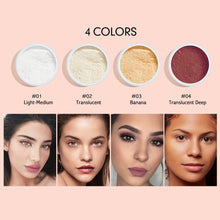 Load image into Gallery viewer, Loose Face Powder Loose Setting Powder Oil Controller Matte lightweight Translucent With Face Powder Puff Wear Makeup
