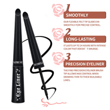 Load image into Gallery viewer, Rose Matte Waterproof Liquid Eyeliner Black Evenly Pigmented Long Lasting Slim Eyeliner Liquid Pen Waterproof Natural Makeup Pen Liquid Eyeliner
