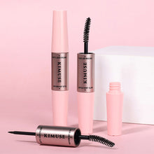 Load image into Gallery viewer, Mascara Eyeliner 2 in 1 Double-Ended Pen Eyeliner Liquid and Mascara Dual-use Non-Smudging Waterproof Sweat-Resistant
